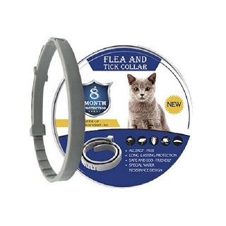 Adjustable Pet Anti Flea Tick Neck Collar for Dog Cat Kitten 8 Months Protection